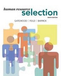 Enlarge image Cover: Human Resource Selection - wessex, inc.