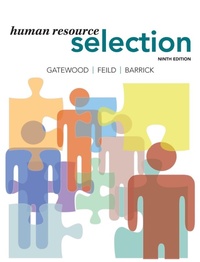 Enlarge image Cover: Human Resource Selection - wessex, inc.