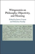 Cover: Wittgenstein on Philosophy, Objectivity, and Meaning - Cambridge University Press