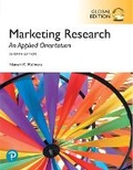 Cover: Marketing Research: An Applied Orientation, Global Edition - Pearson Education Limited