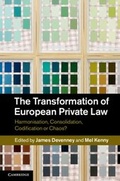 Cover: The Transformation of European Private Law - Cambridge University Press