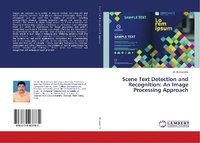 Enlarge image Cover: Scene Text Detection and Recognition - LAP Lambert Academic Publishing