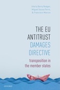 Cover: The EU Antitrust Damages Directive - OUP eBook