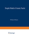 Cover: Droplet Model of Atomic Nuclei - Springer