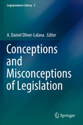 Cover: Conceptions and Misconceptions of Legislation - Springer