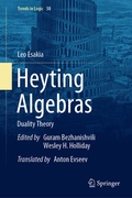 Cover: Heyting Algebras - Springer