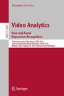 Cover: Video Analytics. Face and Facial Expression Recognition - Springer
