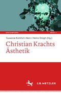 Cover: Christian Krachts &Auml;sthetik - J.B. Metzler