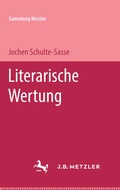 Cover: Literarische Wertung - J.B. Metzler