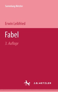Enlarge image Cover: Fabel - J.B. Metzler