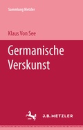 Cover: Germanische Verskunst - J.B. Metzler