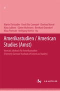 Cover: Amerikastudien / American Studies - J.B. Metzler