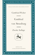 Cover: Gottfried von Strassburg - J.B. Metzler