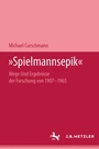 Cover: "Spielmannsepik" - J.B. Metzler
