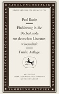 Cover: Einf&uuml;hrung in die B&uuml;cherkunde zur deutschen Literaturwissenschaft - J.B. Metzler