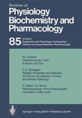 Cover: Reviews of Physiology, Biochemistry and Pharmacology - Springer