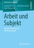 Cover: Arbeit und Subjekt - Springer VS