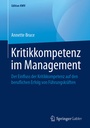 Cover: Kritikkompetenz im Management - Springer Gabler