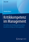 Cover: Kritikkompetenz im Management - Springer Gabler