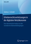 Cover: Urheberrechtsverletzungen in der digitalen Netz&ouml;konomie - Springer Gabler