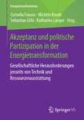 Cover: Akzeptanz und politische Partizipation in der Energietransformation - Springer VS