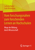 Cover: Vom forschungsnahen zum forschenden Lernen an Hochschulen - Springer VS