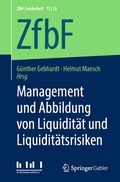 Cover: Management und Abbildung von Liquidit&auml;t und Liquidit&auml;tsrisiken - Springer Gabler