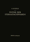 Cover: Physik der Sternatmosph&auml;ren mit besonderer Ber&uuml;cksichtigung der Sonne - Springer