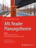 Cover: ARL Reader Planungstheorie Band 1 - Springer Spektrum