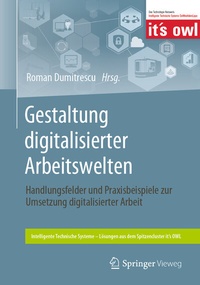 Abbildung von: Gestaltung digitalisierter Arbeitswelten - Springer Vieweg
