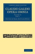 Cover: Claudii Galeni Opera Omnia - Cambridge University Press