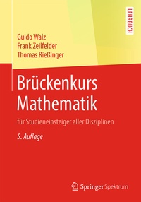 Abbildung von: Brückenkurs Mathematik - Springer Spektrum