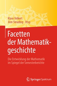 Abbildung von: Facetten der Mathematikgeschichte - Springer Spektrum