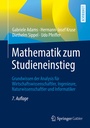 Cover: Mathematik zum Studieneinstieg - Springer Gabler