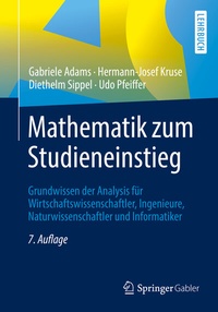 Abbildung von: Mathematik zum Studieneinstieg - Springer Gabler
