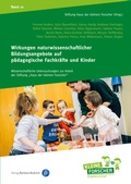 Cover: Wirkungen naturwissenschaftlicher Bildungsangebote auf p&auml;dagogische Fachkr&auml;fte und Kinder - Verlag Barbara Budrich