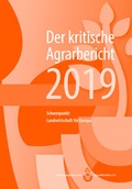 Cover: Landwirtschaft - Der kritische Agrarbericht. Daten, Berichte, Hintergr&uuml;nde,... / Landwirtschaft - Der kritische Agrarbericht 2018 - Abl Bauernblatt