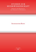 Cover: Studien zur Musikwissenschaft - Beihefte der Denkm&auml;ler der Tonkunst in &Ouml;sterreich. Band 60 - Hollitzer Wissenschaftsverlag