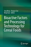 Cover: Bioactive Factors and Processing Technology for Cereal Foods - Springer