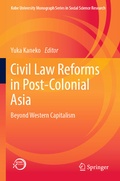 Cover: Civil Law Reforms in Post-Colonial Asia - Springer