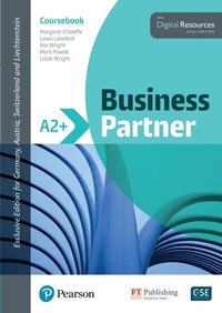 Enlarge image Cover: Business Partner A2+ Coursebook with Digital Resources - English Language Teaching
