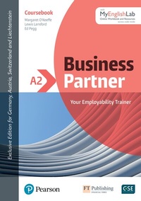 Enlarge image Cover: Business Partner A2 Coursebook with MyEnglishLab, Online Workbook and Resources - English Language Teaching