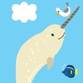 Cover: Bath Buddies: Narwhal - Yoyo Books