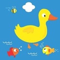 Cover: Bath Buddies: Duck - Yoyo Books