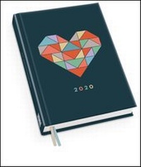 Abbildung von: Taschenkalender »Herz« 2020 - Haferkorn & Sauerbrey - Terminplaner mit Wochenkalendarium - Format 11,3 x 16,3 cm - DuMont Kalenderverlag