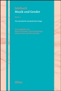 Cover: Das Geschlecht musikalischer Dinge - Georg Olms Verlag