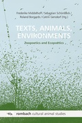 Cover: Texts, Animals, Environments - Rombach Druck- und Verlagshaus