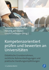 Abbildung von: Kompetenzorientiert prüfen und bewerten an Universitäten - Verlag Barbara Budrich