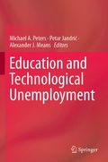 Cover: Education and Technological Unemployment - Springer