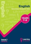 Cover: English Primary Question Sets YEARS 7-9 - Learning by Questions Ltd